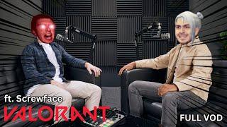 Tarik And Screwface Start A Valorant Podcast (FULL VOD)