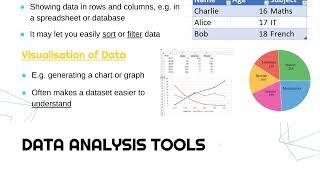 Data Analysis Tools