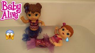 BABY ALIVE Laela Turns Into A Mermaid  baby alive video