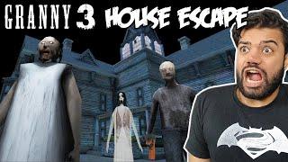 Dada Aur Dadi Ke Ghar Se Bhag Geya | Granny 3 House Escape | (Emotional) !!!