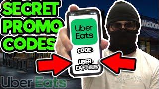 SECRET Uber Eats Promo Codes for Free Food  Uber Eats Discount Code 2024