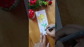 Relaxing Watercolor Flower Painting for Stress Relief #shorts #watercolor #relaxing  #stressrelief