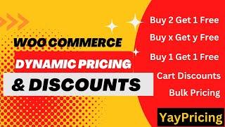 Advanced Dynamic Pricing & Discounts plugin for WooCommerce | YayPricing Tutorial