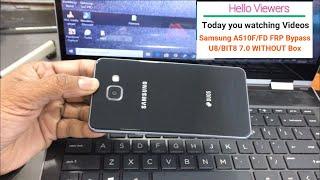 Samsung Galaxy A5 (SM-A510F) FRP Bypass U8 | Samsung A5 (2016) 7.0 U8 FRP Google unlock Done 