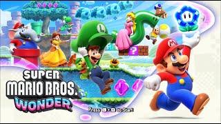 Super Mario Bros. Wonder Playthrough Part 1 (Pipe-Rock Plateau!)