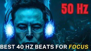 Best 50 hz BINAURAL Beats for Focus, (Concentration) and MEMORY