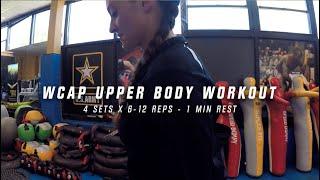 U.S. ARMY WCAP UPPER BODY AND CORE WORKOUT feat. SSG ELIZABETH MARKS