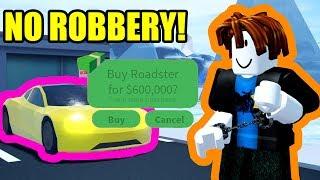 I GOT the TESLA ROADSTER WITHOUT ROBBING ANY STORES | Roblox Jailbreak