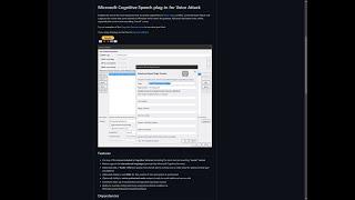 Setting up the Cognitive Speech plugin for Voice Attack
