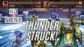 G3 SIEGE : WINE / ๐ จุติ ๐ - F2P Counter to This META Conrad Water Robo NAT4 Defense - Summoners War