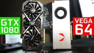 RX Vega 64 vs GTX 1080