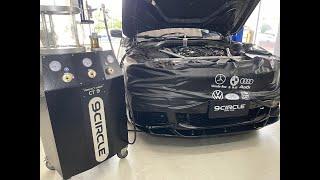 BMW 740Li G12 Engine Flush Service by 9CIRCLE