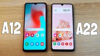 SAMSUNG GALAXY A12 VS GALAXY A22 - СТОИТ ЛИ ПЕРЕПЛАТИТЬ ИЛИ НЕТ? ПОЛНОЕ СРАВНЕНИЕ!