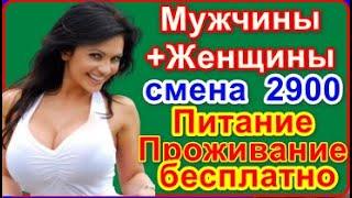 Работа вахтой с проживанием и питанием прямой работодатель Москва без опыта