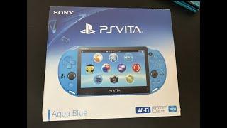 PS Vita (Aqua Blue) Unboxing 2022