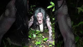 "What Is That Thing? Spotted in the Dark Forest " #monster #horror #creepy #scary