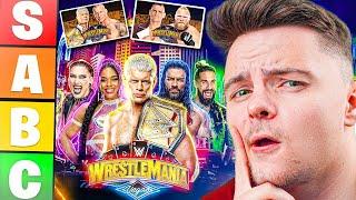 Ranking WRESTLEMANIA 41 Possible Matches! (WWE Tier List)