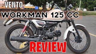 Vento Workman 125 || La moto para trabajar agusto || Review completo