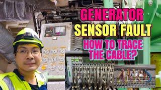 GENERATOR SENSOR FAULT ALARM, HOW TO TRACE WIRING DIAGRAM? | Marine Electrician