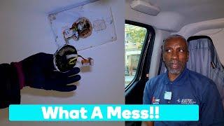 "WHAT IS GOING ON HERE?!!" | Really Bad Electrical Work | Electrician Vlog