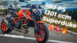 KTM Superduke 1290 R / Mein Neues Motorrad / 180 PS / Akrapovic Quickshifter