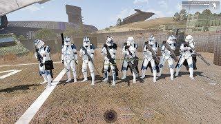 "JOINT OP 501st, 212th, 101st Saves 501st POW" - STAR WARS Arma 3 Squad Lead