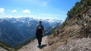 Hiking & Wild Camping Liechtenstein Alps | Drei Schwestern  Not Recommended for Vertigo Sufferers!