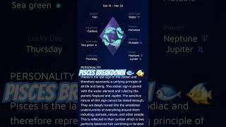 Pisces Traits #zodiac #pisces #theperfectpisces #funny #fypシ゚