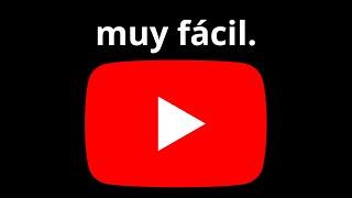 YouTube Está en 'MODO FÁCIL' en 2025 (CRECER es AHORA o NUNCA)