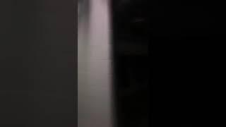 Poop and pee ASMR but in a public washroom (risky)