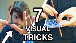 Learn 7 VISUAL Magic Tricks in 7 Minutes!