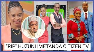 MACHOZI! Mashirima kapombe aomboleza kifo cha mtu huyu ndani ya Citizen tv, amwaga machozi kwa kifo