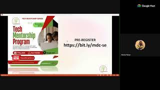 MANDATORY Life/Soft Skills: MyDreamConnect TECH BOOTCAMP General Classroom (COHORT 3)