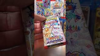 Ep. 79 Pokémon Scarlet and Violet Prismatic Evolutions pack rip #pokemon #pokemontcg #pokemonchannel