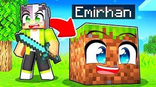 Minecraft MANHUNT ama HER DAKİKA ŞEKİL DEĞİŞTİRİYORUM!