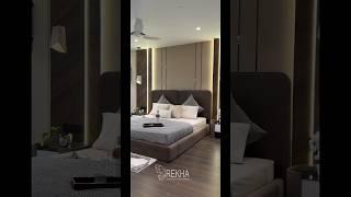 MASTER BEDROOM | 3.5 BHK APARTMENT | BY REKHA INTERIORS & DEVELOPERS #interior #homedecor