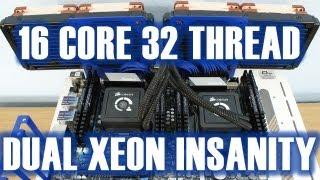 Asus Z9PE-WS Dual Xeons E5-2687 Insanity 16 Cores 32 Threads Review