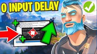 "How to Achieve 0 Input Delay & Smoother Gameplay in Fortnite! Low Latency Guide for Chapter 2 Remix