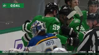 Wyatt Johnston Hat Trick vs St. Louis Blues | Dallas Stars