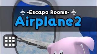 방탈출 - Escape Rooms(NAKAYUBI CORPORATION) : Airplane 2 공략 full walkthrough