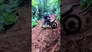 Dirt Bike Gets Mad… Then Yeets Itself Off a Cliff ️