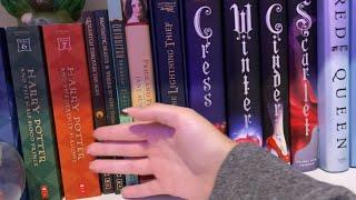 Bookshelf ASMR: Book Tapping, Book Spines, & random tingly triggers