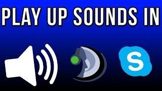 How To Play Up Sounds/Music In Voice Chat Softwares!