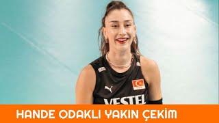 Maç Devam Ederken Hande Baladın Odaklı Yakın Çekim