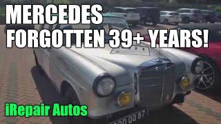 Forgotten Mercedes in Garage for 39 Years Found! | iRepair Autos