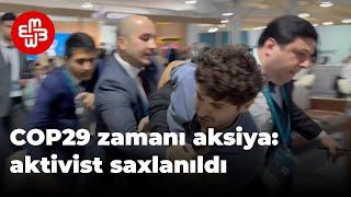 COP29-da təkadamlıq aksiya