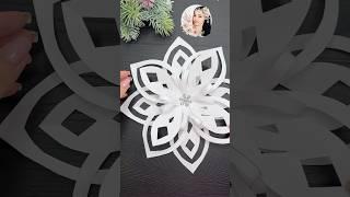 WoW! ️ Easy Paper Christmas Decorations 2024 Snowflake