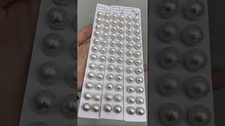 11-12mm edison round shape white color loose pearls #jewelry #pearl#diy#handmade#earring