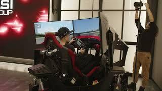 Robin Raikkonen on 6DOF Simulator