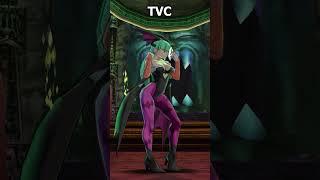 Morrigan's Idle Animation Variations #shorts